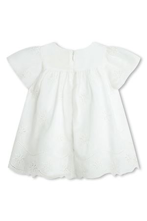 abito in cotone bianco CHLOÉ KIDS | C20152117